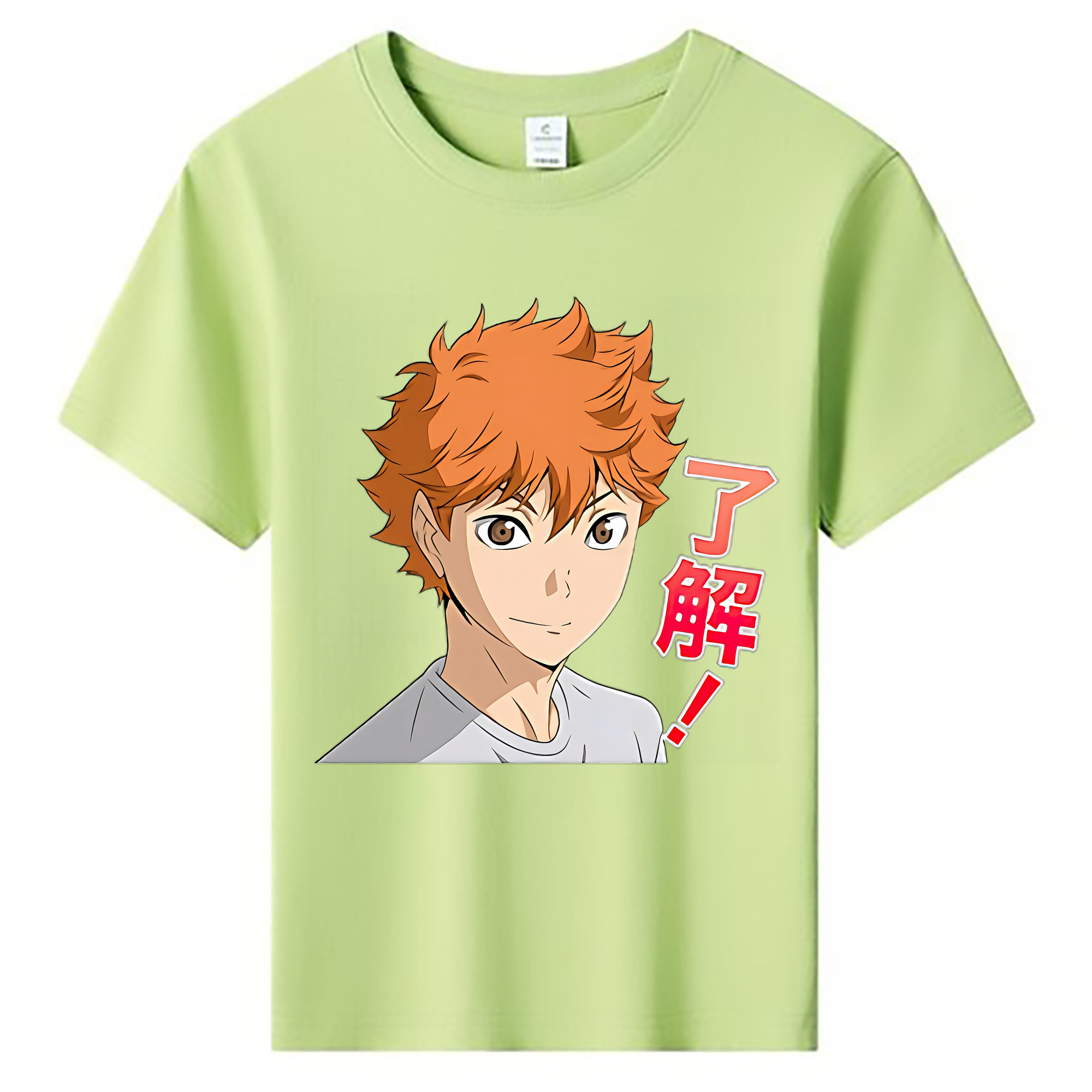 （画像用） ハイキュー!! Haikyu!! 綿100％キッズTシャツ（フロントプリント）